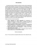 Los textos que tienen la intención de informar al lector acerca de algún tema se llaman textos expositivos