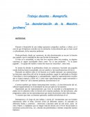 La desvalorizacion de la maestra jardinera.