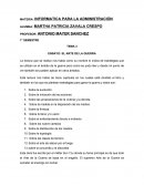 ENSAYO: EL ARTE DE LA GUERRA