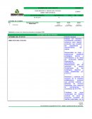 CONTROL DE CAMBIOS Director General