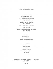 Telematica colaborativo 1. Página 1
