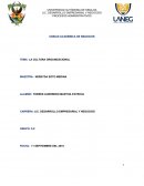 LA CULTURA ORGANIZACIONAL.