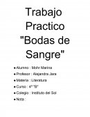 Bodas de sangre.