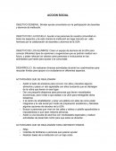 Accion social - apoyar a la ciudadanía en diferentes aspectos