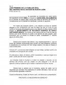 Cumplimiento de obligaciones terceras personas.