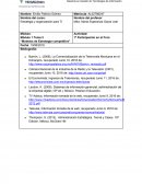 Tarea 1. “Modelos de Estrategia competitiva”