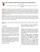 IDENTIFICACIÓN DE GRUPOS FUNCIONALES ORGÁNICOS.