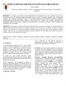 IDENTIFICACIÓN DE GRUPOS FUNCIONALES ORGÁNICOS.