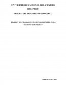 Division del trabajo en el sector pesquero en la region Lambayeque