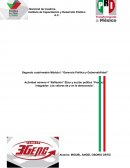 Ética y acción política: “Los valores de y en la democracia”
