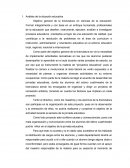 La situación educativa