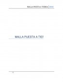 Malla puesta a tierra.