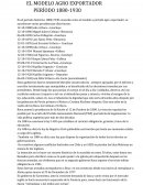 Modelo Agoexportador Argentina.
