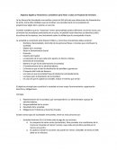 Aspectos legales y Financieros a considerar para llevar a cabo un Proyecto de Inversión.