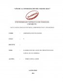 ELABORACION DEL GASTO DEL PRESUPUESTO DEL CAPITAL DE UNA EMPRESA