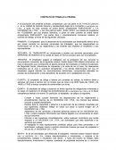 CONTRATO DE TRABAJO A PRUEBA