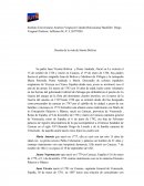 Reseña de la vida de Simón Bolívar