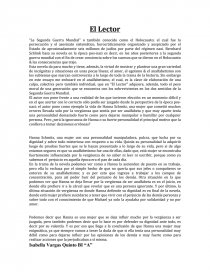 El lector.. Página 1