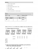 EVALUACION DIAGNOSTICO DE MATEMATICA