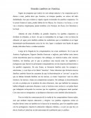 Colonización y los cambios en América.