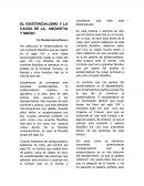 EL EXISTENCIALISMO Y LA CAUSA DE LA ANGUSITIA Y MIEDO