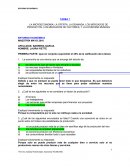 Entorno Económico - preguntas