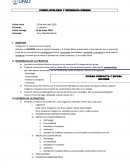 CURSO: ECOLOGIA Y GEOGRAFIA URBANA