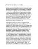 LITURGIA GRIEGA DE SAN MARCOS