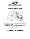 Administración del tiempo