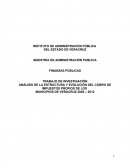 ANÁLISIS DE LA ESTRUCTURA Y EVOLUCIÓN DEL COBRO DE IMPUESTOS PROPIOS DE LOS MUNICIPIOS DE VERACRUZ 2005 – 2012