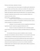 Ensayo - Diferencia entre Administrar, Gestionar, Gerenciar