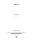 SENSORES. Electrónica Industrial