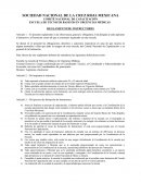 Reglamento de instructores Capacitacion