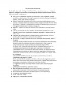 Plan de estudio de Preescolar