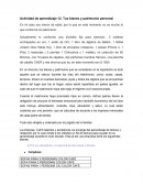 Actividad de aprendizaje 12. Tus bienes y patrimonio personal