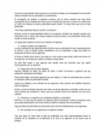 Uno de los anunciantes más mayores en el mundo encargo una investigación de mercado sobre la relación de su publicidad y sus beneficios.. Página 1