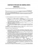 CONTRATO PRIVADO DE COMPRA-VENTA sin rellenar
