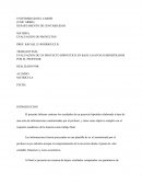 EVALUACION DE UN PROYECTO HIPOTETICO EN BASE A DATOS SUMINISTRADOS POR EL PROFESOR