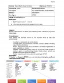 SIPOC Aplicar la herramienta de SIPOC para detectar puntos críticos en un proceso determinado.