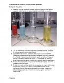 Medición de volúmenes en tuvos