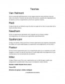 Teorías Van Helmont