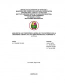 Analisis de las condiciones laborales y su influencia en la seguridad laboral