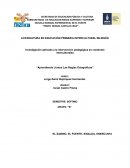 Investigación aplicada a la intervención pedagógica en contextos interculturales