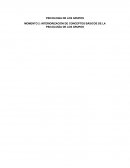 INTERIORIZACIÓN DE CONCEPTOS BÁSICOS DE LA PSICOLOGÍA DE LOS GRUPOS