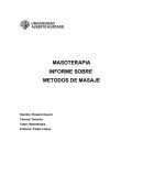 Masaje de piedras calientes