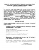 CONTRATO DE COMPRAVENTA DE EQUIPOS DE LAVANDERIA FUNDACIÓN SANTA MARÍA