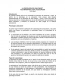 LA PSICOLOGÍA DE JEAN PIAGET Y SU IMPORTANCI A EN LA EDUCACIÓN