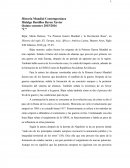 Historia Mundial Contemporánea.Los años dorados