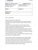 La argumentación”