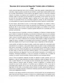 Resumen del Segundo Tratado del Gobierno Civil